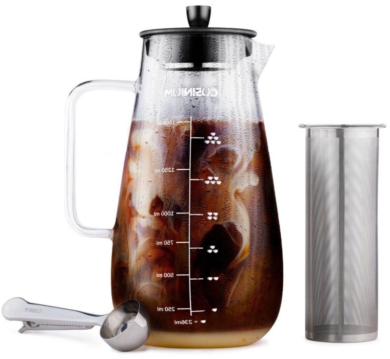 Large Cold Brew Coffee Maker 15 Quart Iced